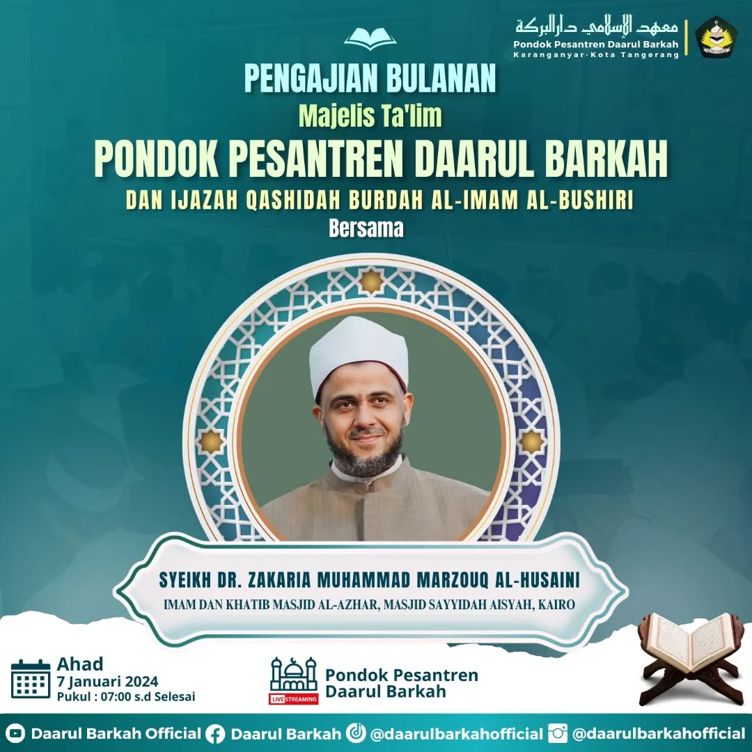 Pengajian Bulanan Daarul Barkah